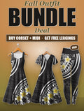 "Melia" 2 Dresses + Free Leggings