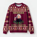 "Merry Martini" Christmas Sweatshirt