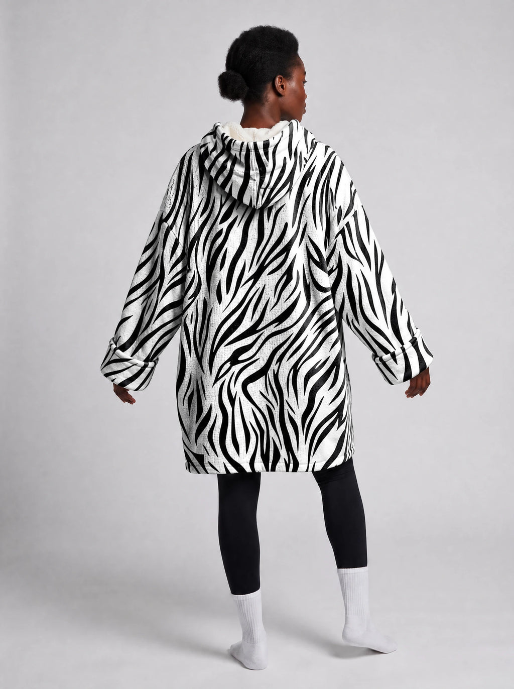 "Milia" Blanket Hoodie — side