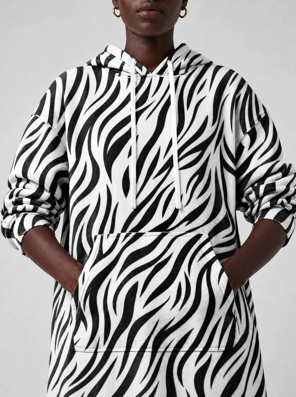"Milia" Blanket Hoodie — full body