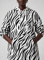 "Milia" Blanket Hoodie — full body