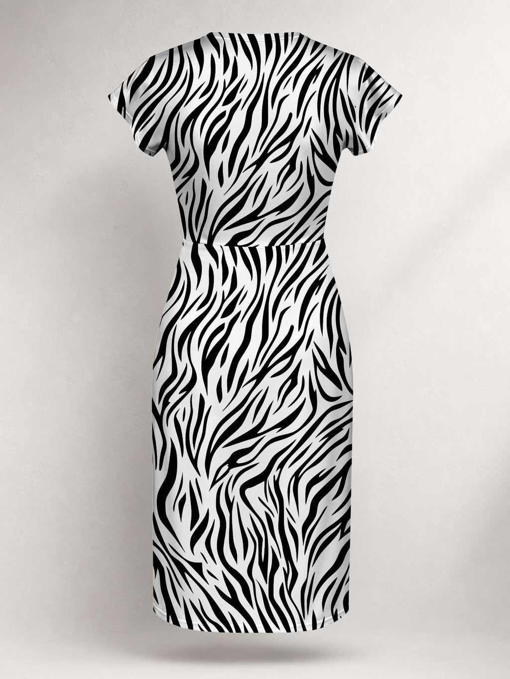 "Milia" Cap Sleeve Midi Dress