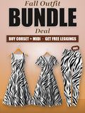 "Milia" 2 Dresses + Free Leggings