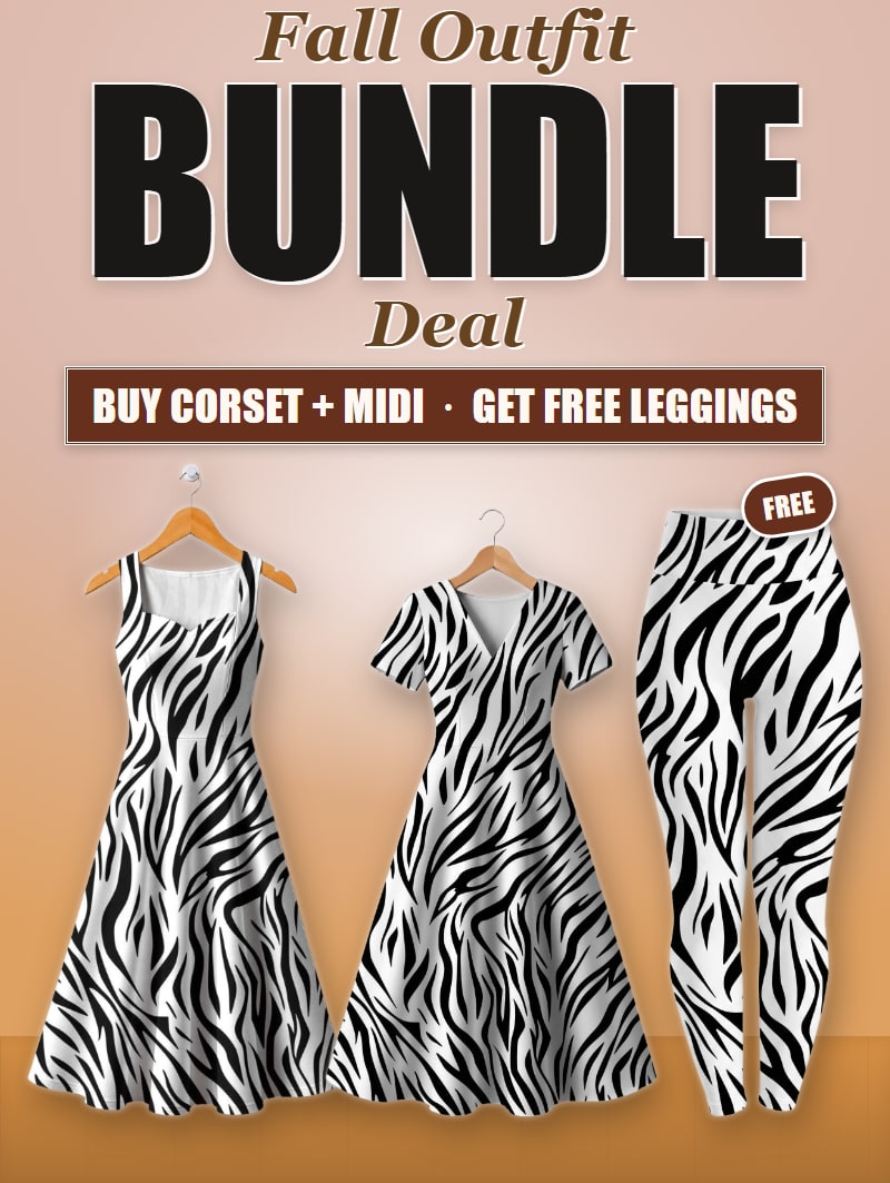 "Milia" 2 Dresses + Free Leggings