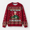 "Misbehave" Christmas Sweatshirt