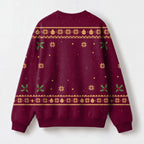 "Mistletoe" Christmas Sweatshirt — back view