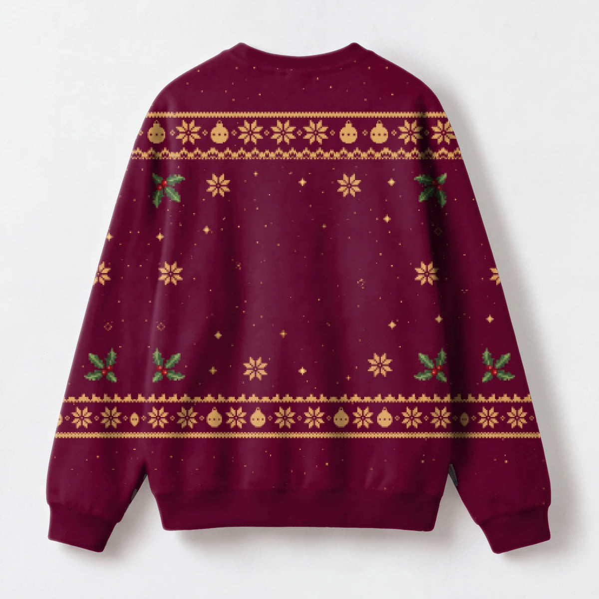 "Mistletoe" Christmas Sweatshirt — back view