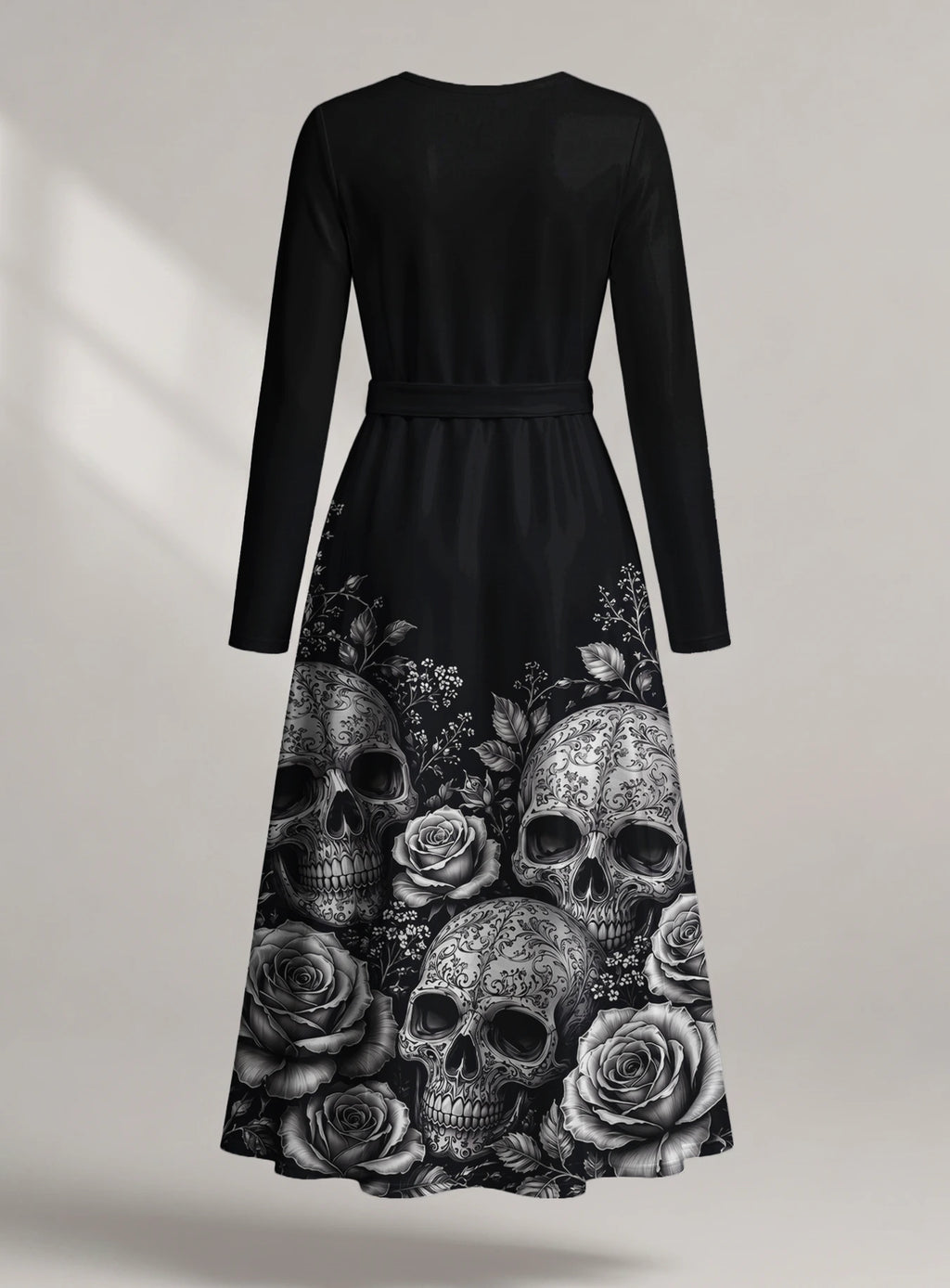"Mizimu" Long Sleeve Midaxi Dress