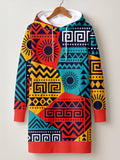 "Kanga" Hoodie Dress