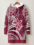"Lehua" Hoodie Dress
