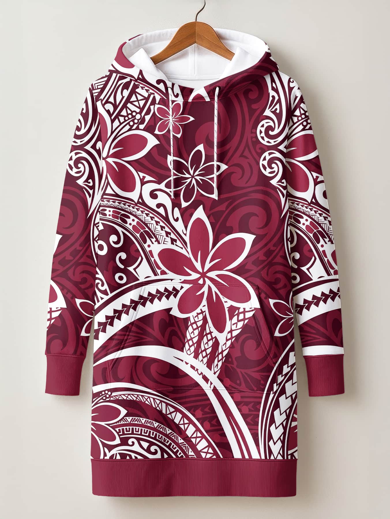 "Lehua" Hoodie Dress