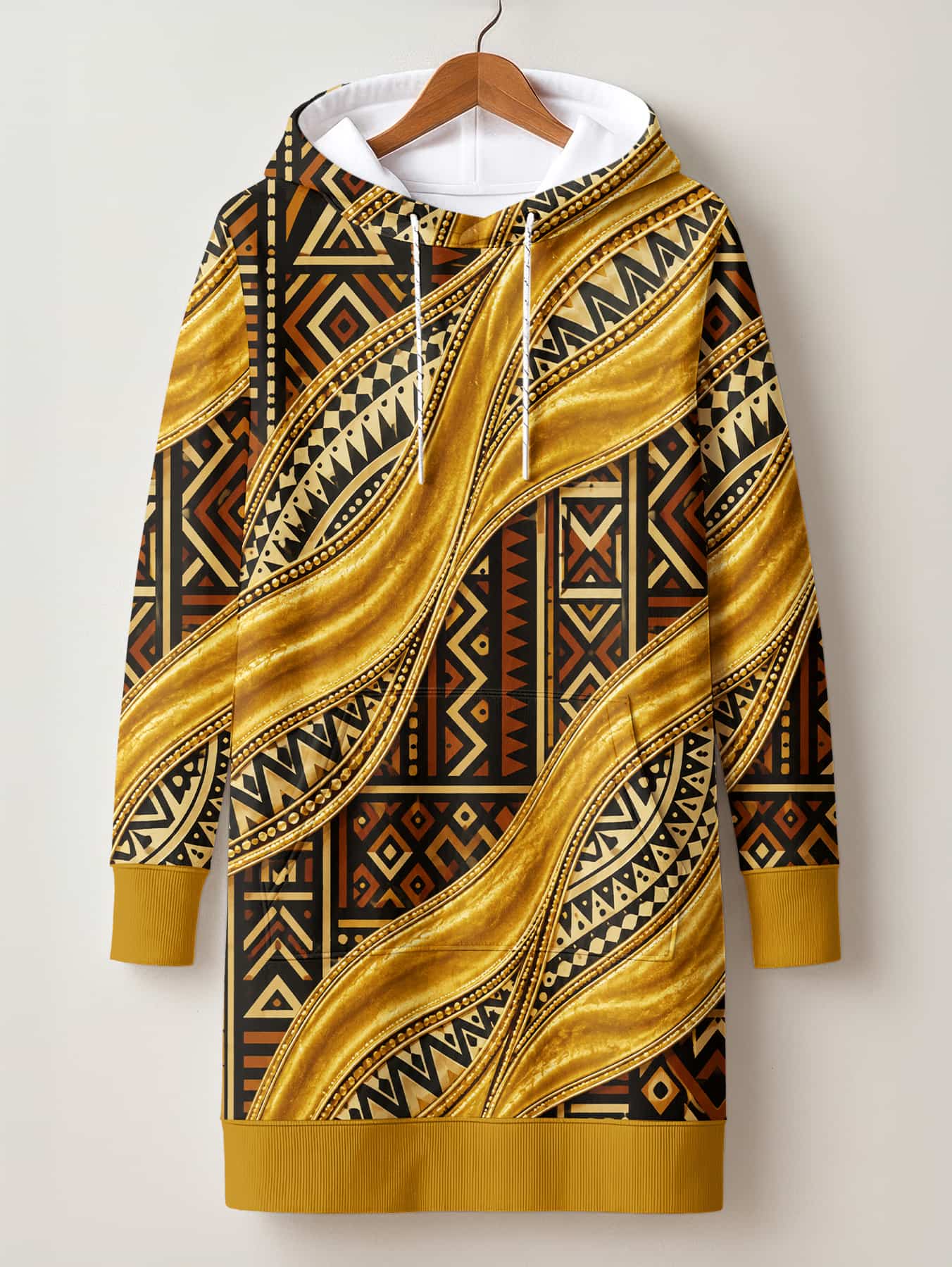 "Kahiko" Hoodie Dress