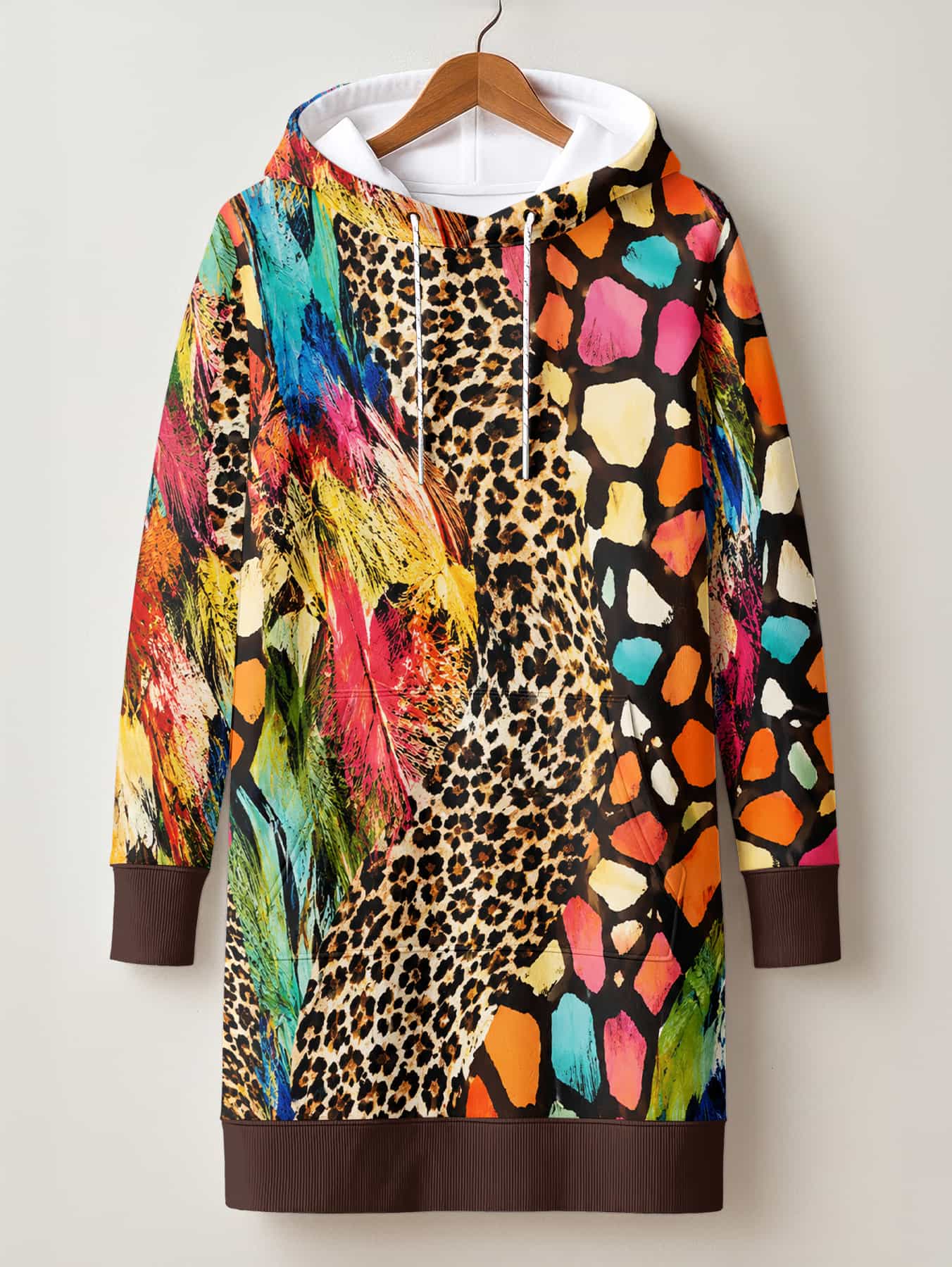 "Fahari" Hoodie Dress