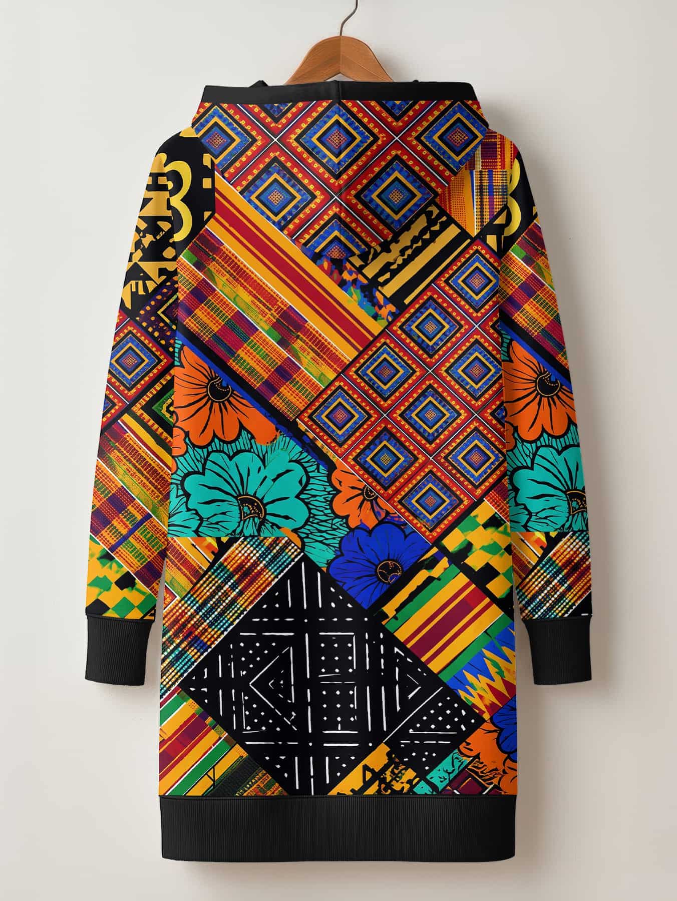 "Vitambaa" Hoodie Dress