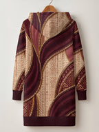 "Tapa" Hoodie Dress
