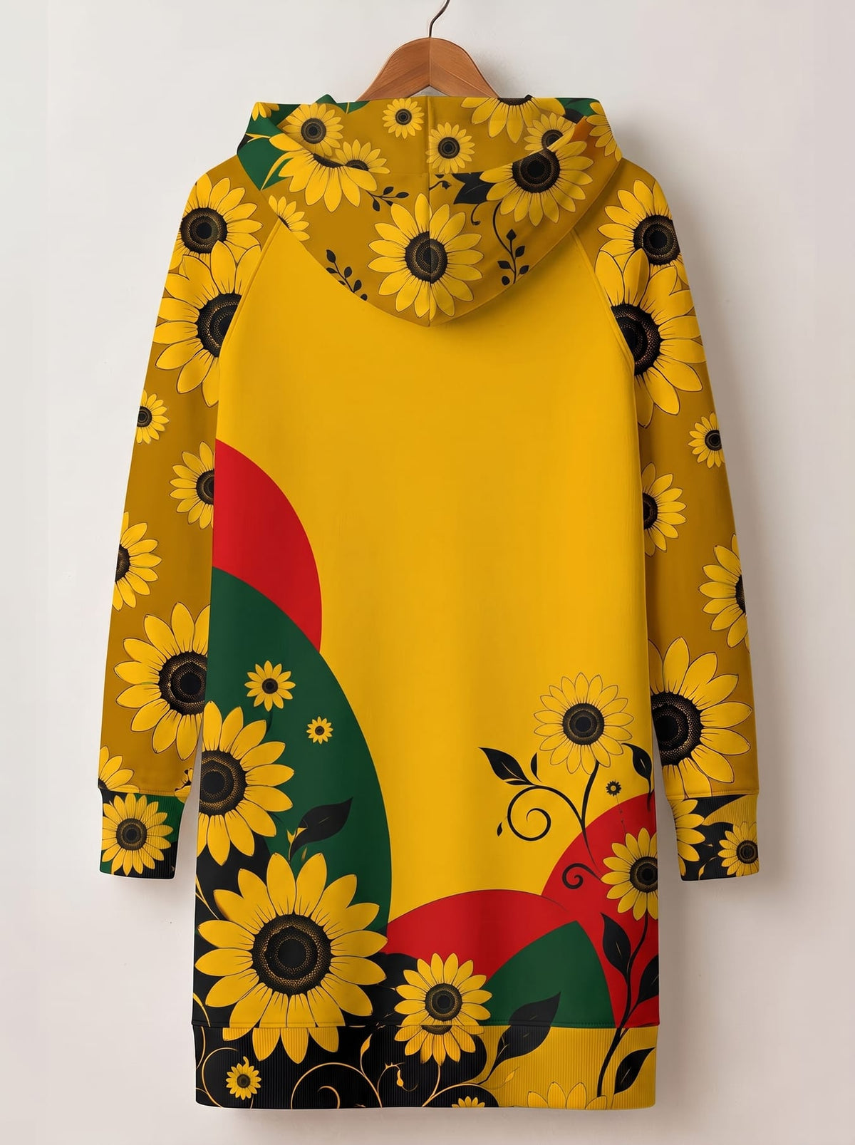 "August Queen Sunflower" Hoodie Dress & Leggings Deal
