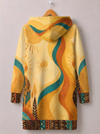 "August Queen Best Life" Hoodie Dress