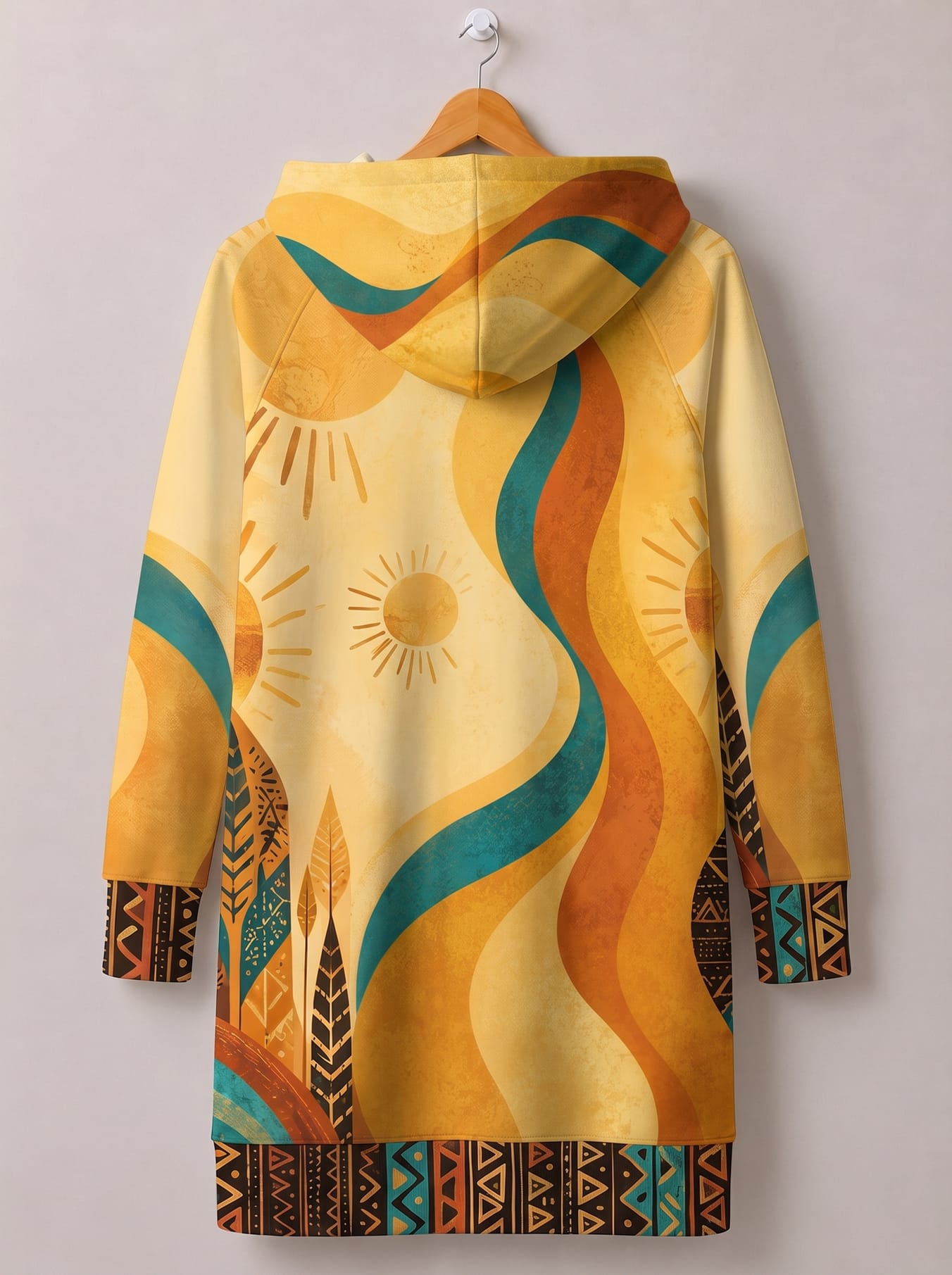 "August Queen Best Life" Hoodie Dress