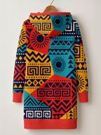 "Kanga" Hoodie Dress