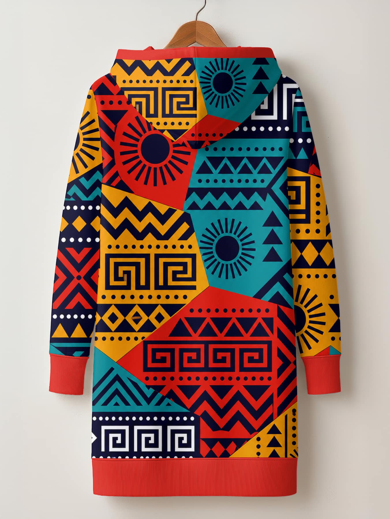 "Kanga" Hoodie Dress