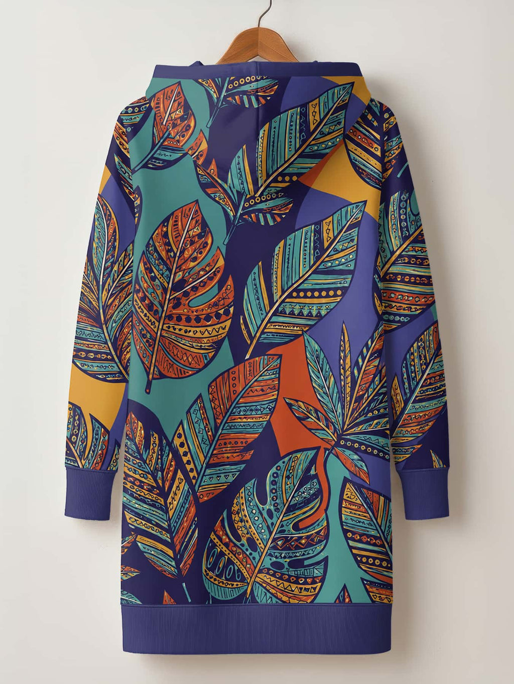 "Majani" Hoodie Dress