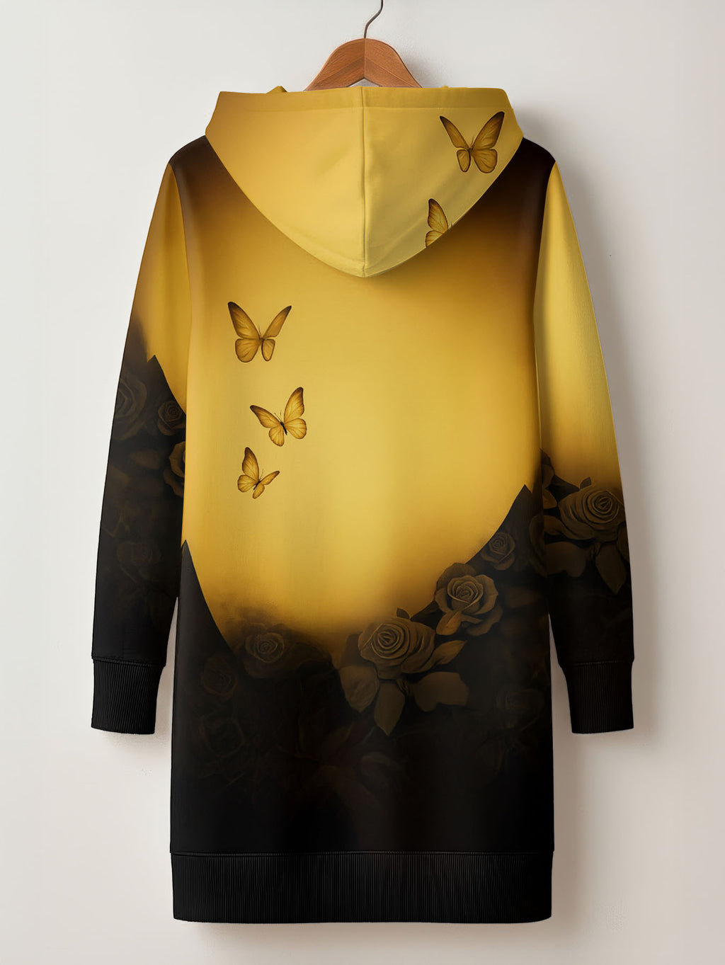 "Imani" Amber Hoodie Dress