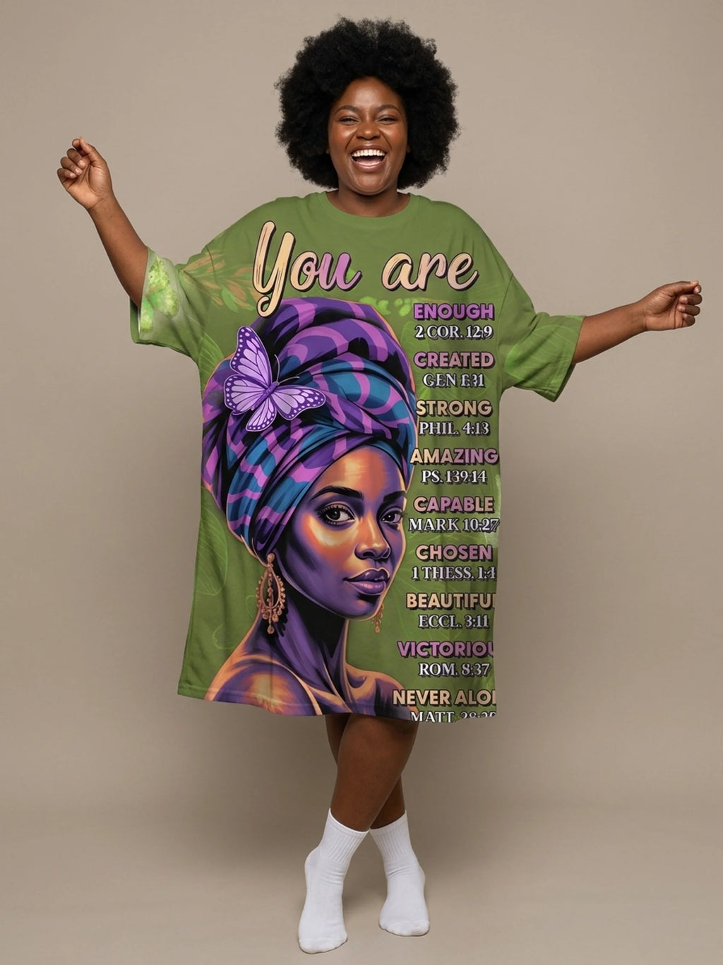 Green Orchid Sleep Tee