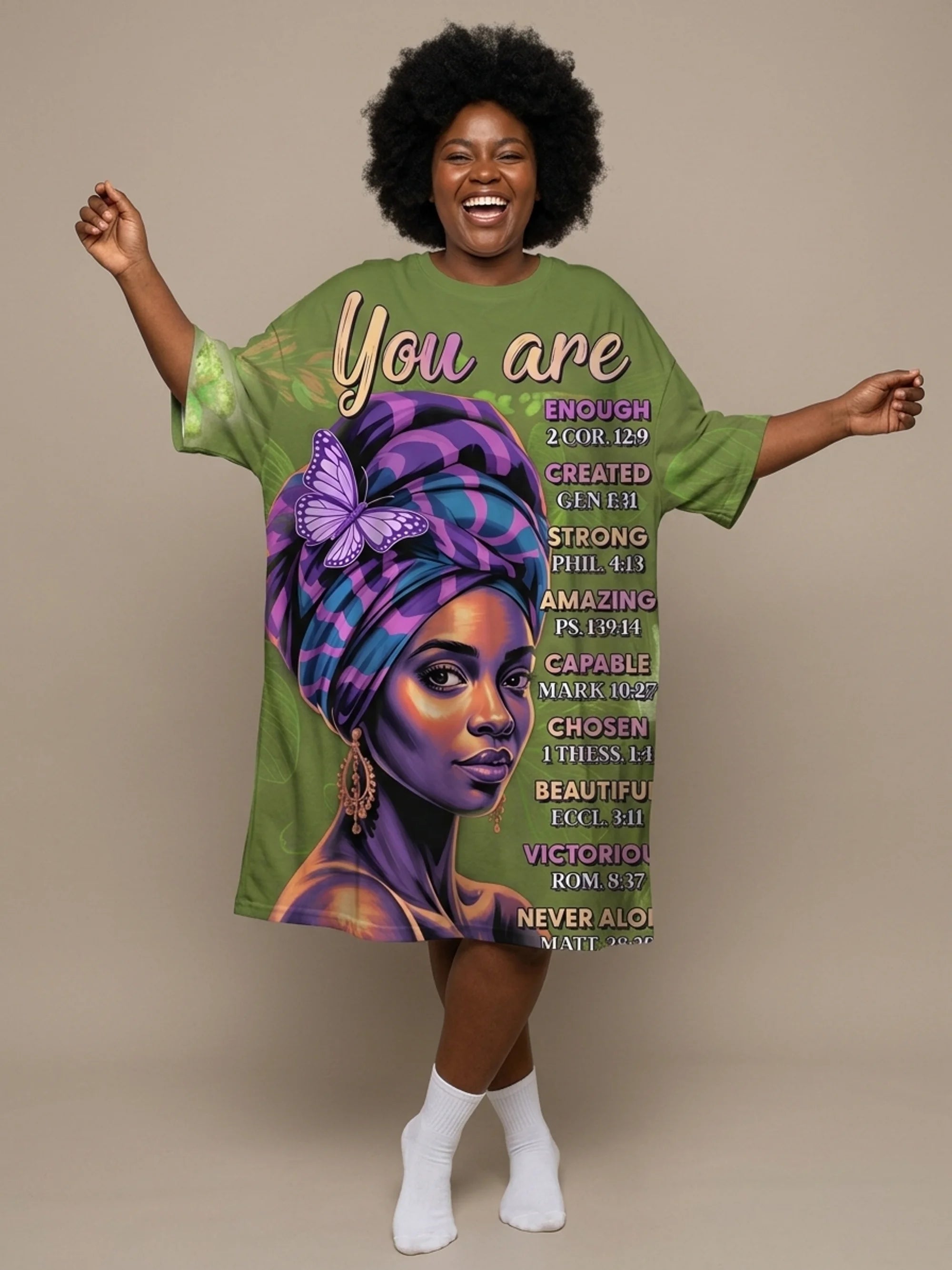 Green Orchid Sleep Tee