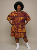 Mudcloth Sleep Tee