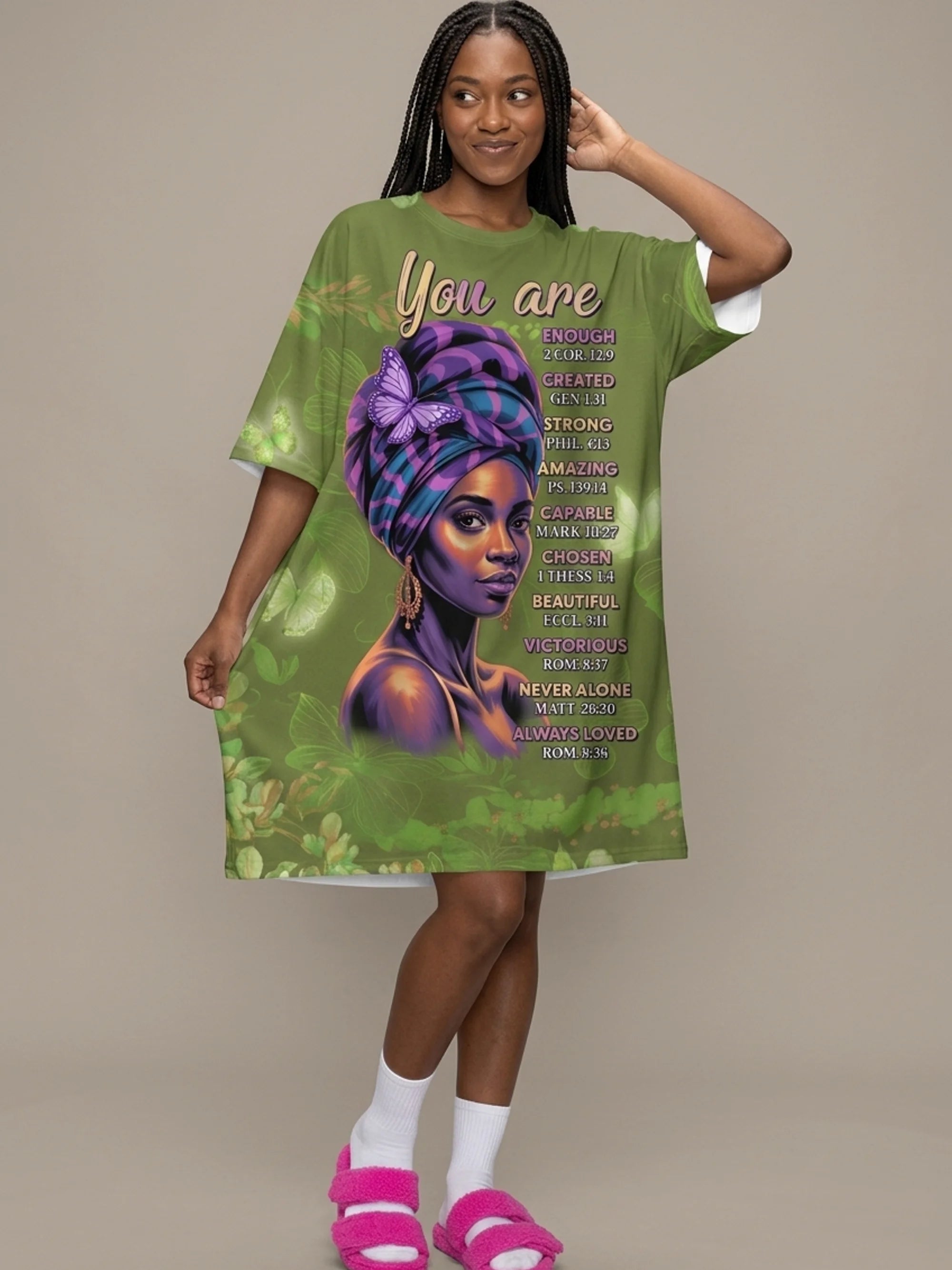 Green Orchid Sleep Tee