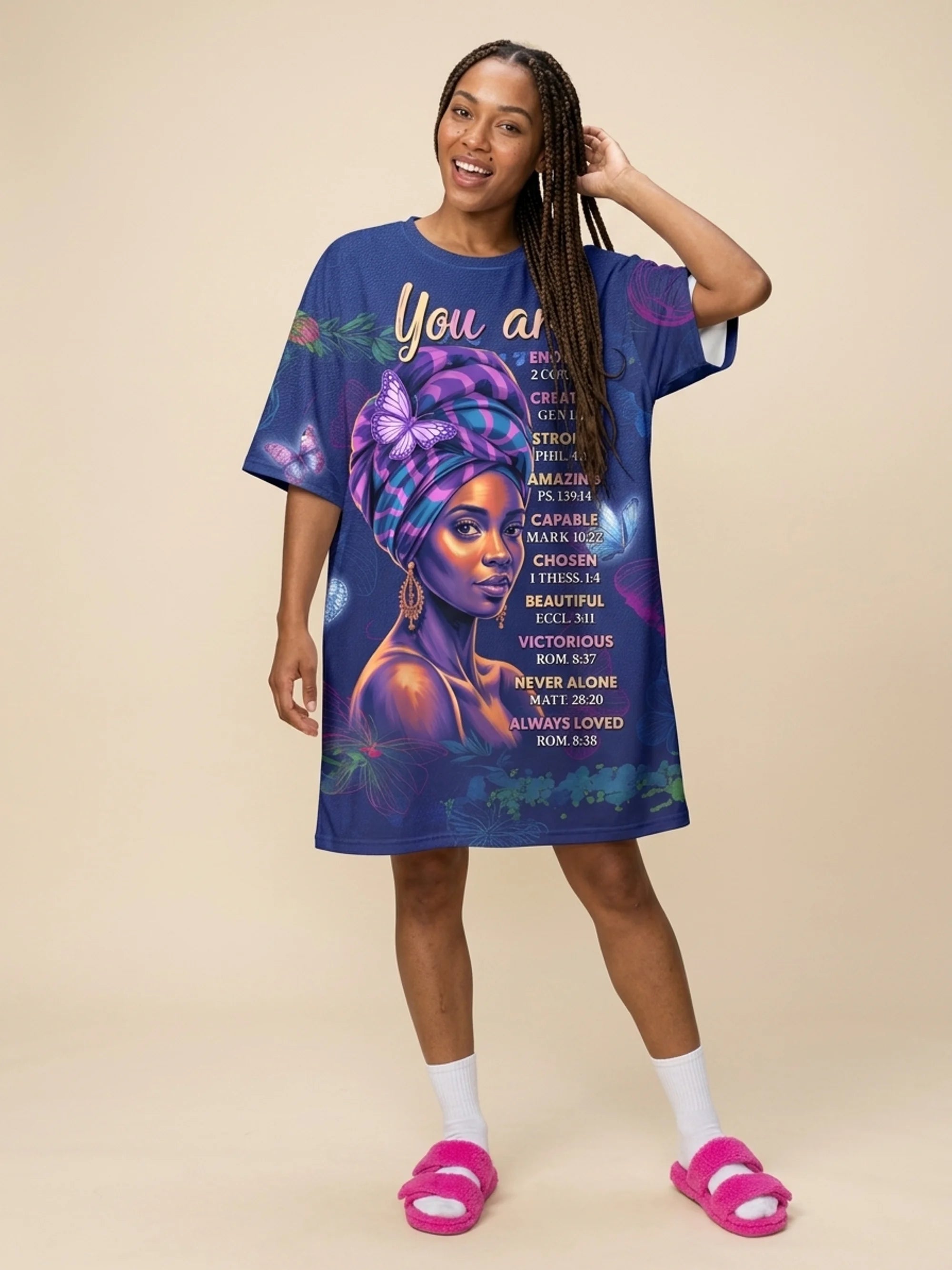 Blue Orchid Sleep Tee