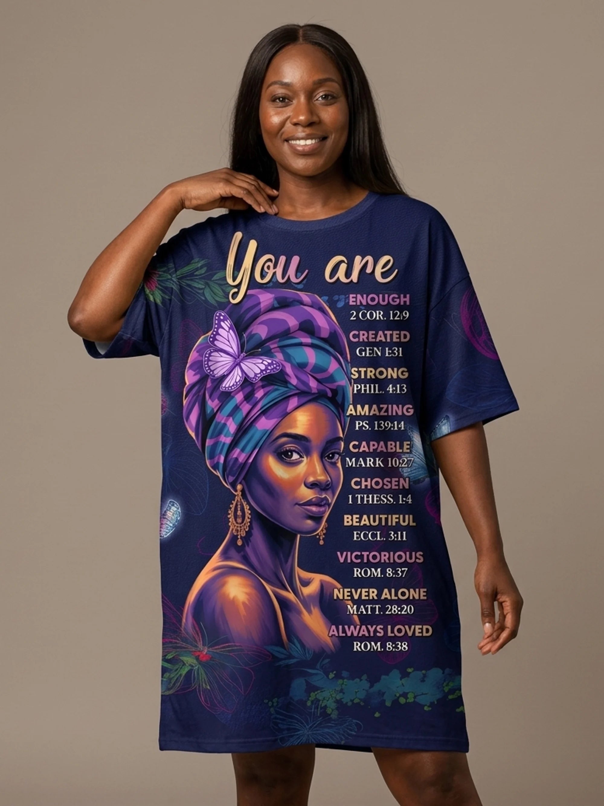 Blue Orchid Sleep Tee