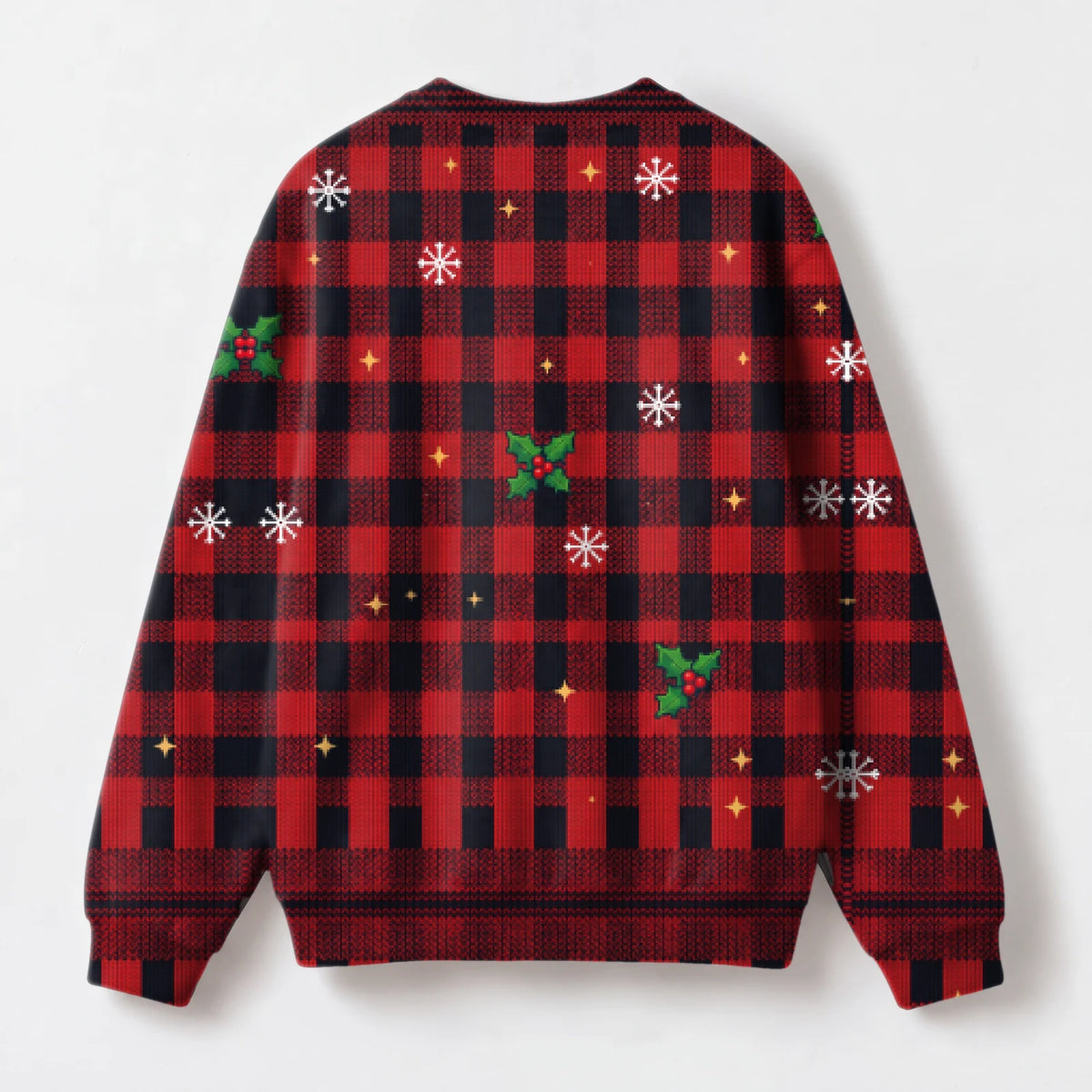 "Mom Break" Christmas Sweatshirt — back view