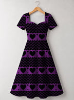 "Moyo" Halloween Sweetheart Midi Dress