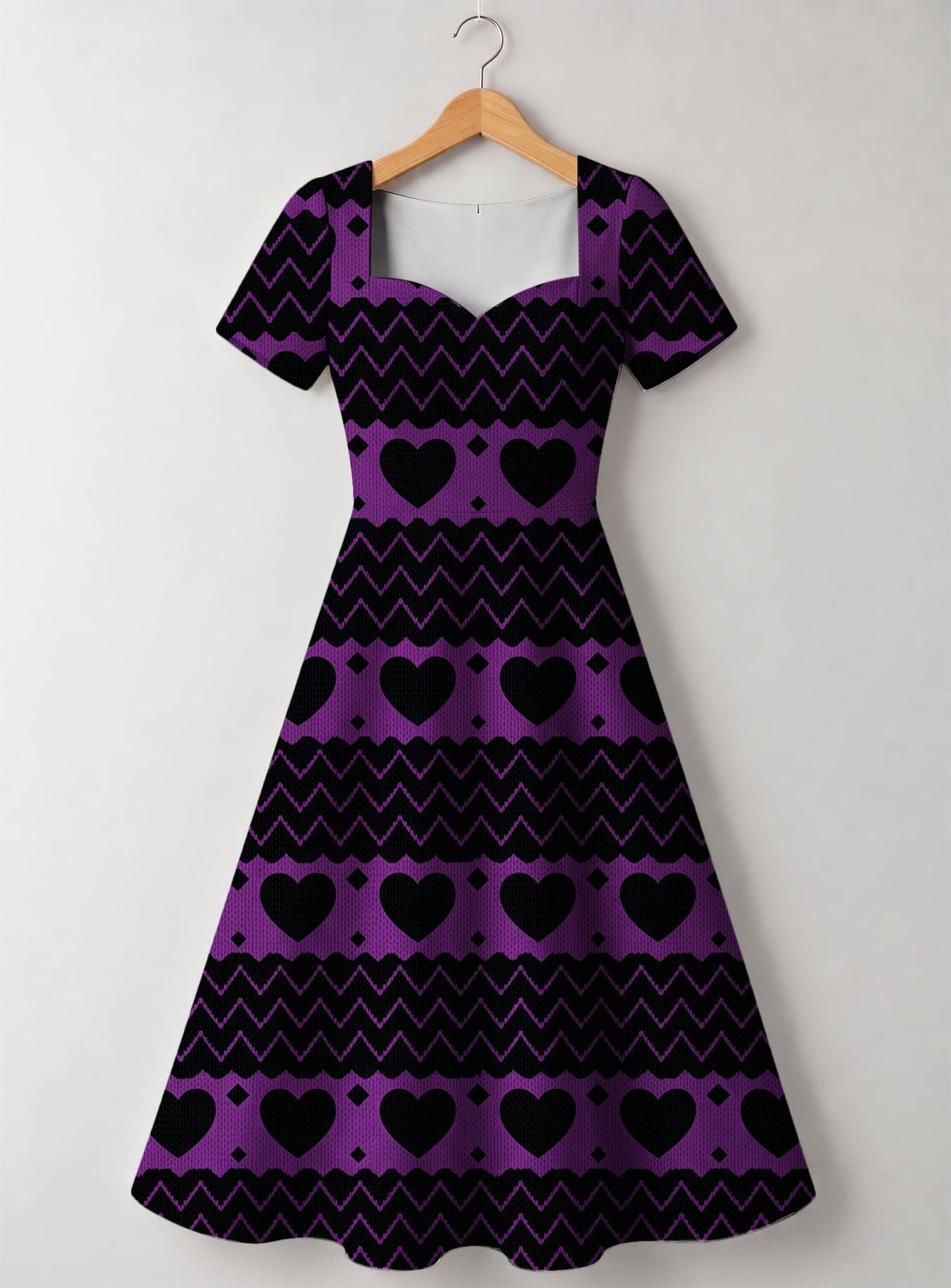 "Moyo" Halloween Sweetheart Midi Dress