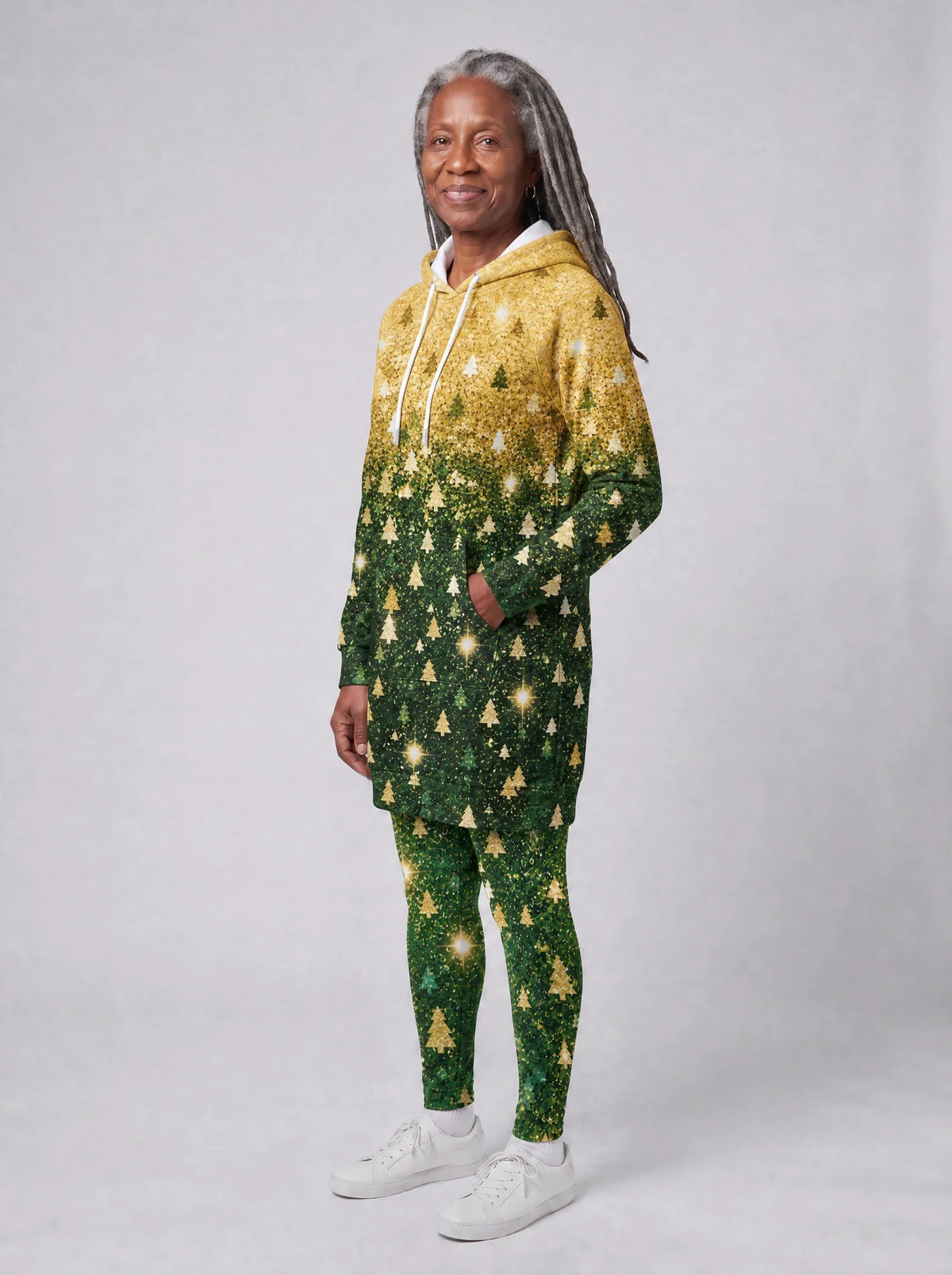 "Msonobari" Hoodie Dress & Leggings Deal
