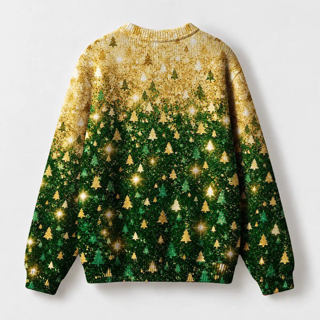 "Msonobari" Christmas Sweatshirt — back view