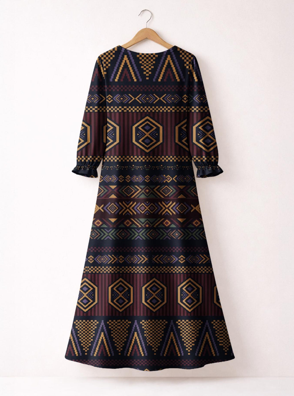 "Msuko" Long Sleeve Maxi Dress