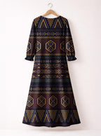 "Msuko" Long Sleeve Maxi Dress