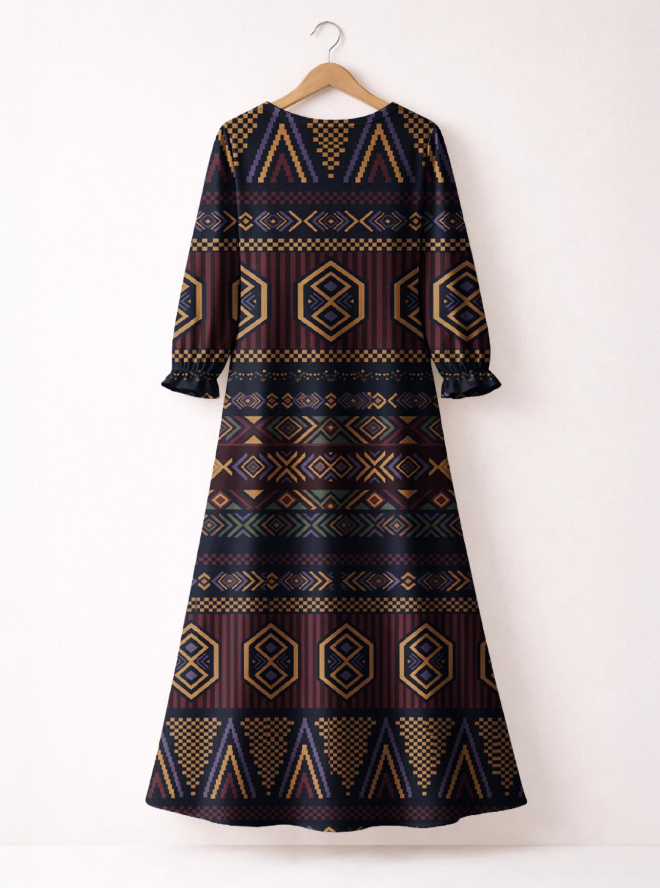 "Msuko" Long Sleeve Maxi Dress