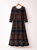 "Msuko" Long Sleeve Maxi Dress