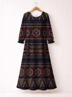 "Msuko" Long Sleeve Maxi Dress