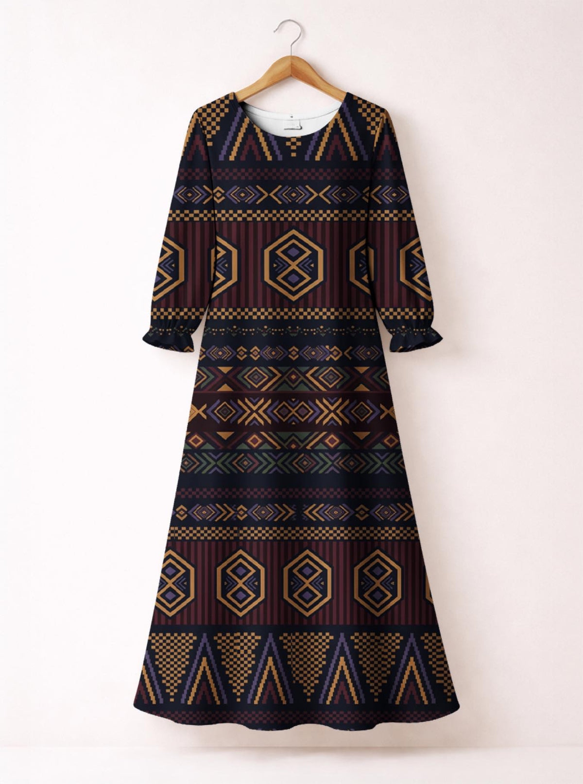 "Msuko" Long Sleeve Maxi Dress Promo