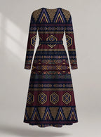 "Msuko" Long Sleeve Midaxi Dress