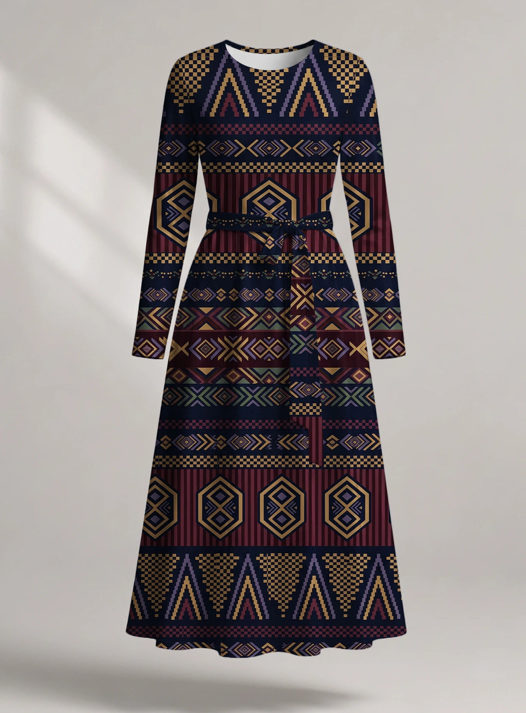 "Msuko" Long Sleeve Midaxi Dress