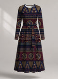 "Msuko" Long Sleeve Midaxi Dress