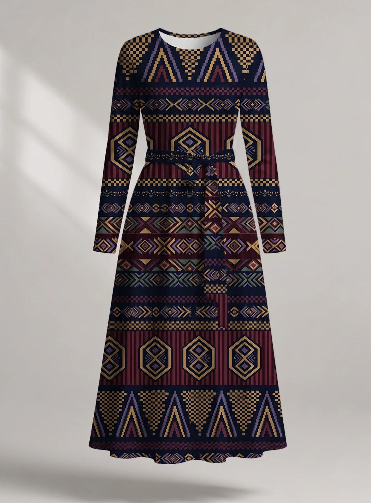 "Msuko" Long Sleeve Midaxi Dress