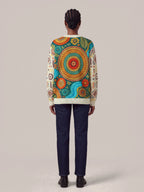 "Mto" Sweatshirt — back view on model