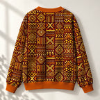 "Mudcloth" Cardigan — back view