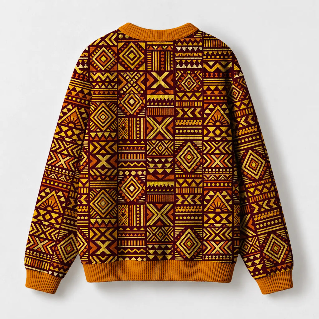 "Mudcloth" Sweatshirt — back view
